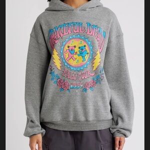 Daydreamer Gray Hoodie with Vibrant Graphic